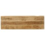 Banco con borde natural de madera de mango maciza 105 cm de , Bancos - Ref: Foro24-372759, Precio: 65,22 €, Descuento: %