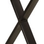 Banco con borde natural de madera de mango maciza 105 cm de , Bancos - Ref: Foro24-372759, Precio: 65,22 €, Descuento: %
