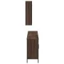 Badezimmermöbel-Set, 3-teilig, braunes Eichensperrholz von , Badezimmermöbel - Ref: Foro24-3214734, Preis: 193,09 €, Rabatt: %
