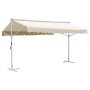 Toldo de pie independiente color crema 500x300 cm de vidaXL, Sombrillas - Ref: Foro24-145883, Precio: 435,61 €, Descuento: %