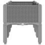 Pflanzgefäß mit Beinen PP hellgrau 120x40x42 cm von , Töpfe und Pflanzgefäße - Ref: Foro24-367897, Preis: 83,57 €, Rabatt: %