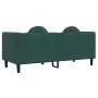 Dark green velvet 2-seater sofa with cushions by , Sofas - Ref: Foro24-372634, Price: 237,57 €, Discount: %