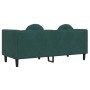 Dunkelgrünes 2-Sitzer-Sofa aus Samt mit Kissen von , Sofas - Ref: Foro24-372634, Preis: 241,24 €, Rabatt: %