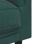 Dunkelgrünes 2-Sitzer-Sofa aus Samt mit Kissen von , Sofas - Ref: Foro24-372634, Preis: 241,24 €, Rabatt: %