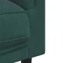 Sofá con cojines 2 plazas terciopelo verde oscuro de , Sofás - Ref: Foro24-372634, Precio: 237,57 €, Descuento: %