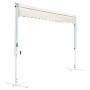 Toldo de pie independiente color crema 500x300 cm de vidaXL, Sombrillas - Ref: Foro24-145883, Precio: 435,61 €, Descuento: %