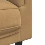 2 seater brown velvet sofa with cushions by , Sofas - Ref: Foro24-372641, Price: 222,54 €, Discount: %