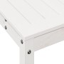 Pflanztisch mit Ablage aus weißem Kiefernholz, 82,5 x 35 x 75 cm von , Topfständer - Ref: Foro24-832388, Preis: 73,70 €, Raba...