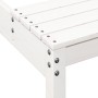 Solid white pine wood picnic table 160x134x75 cm by , Garden tables - Ref: Foro24-832563, Price: 146,85 €, Discount: %