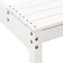 Solid white pine wood picnic table 160x134x75 cm by , Garden tables - Ref: Foro24-832563, Price: 145,48 €, Discount: %