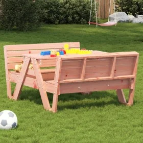 Douglas Massivholz-Kinderpicknicktisch 88x122x58 cm von , Gartentische - Ref: Foro24-832604, Preis: 110,76 €, Rabatt: %