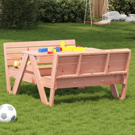 Douglas Massivholz-Kinderpicknicktisch 88x122x58 cm von , Gartentische - Ref: Foro24-832604, Preis: 111,04 €, Rabatt: %