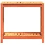 Planting table and shelf solid wood brown 82.5x50x75 cm by , Pot stands - Ref: Foro24-844631, Price: 63,23 €, Discount: %