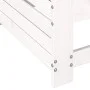 Garden sofa with armrest white pine wood side table by , Outdoor sofas - Ref: Foro24-844879, Price: 73,29 €, Discount: %