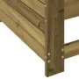 Sofá de jardín con reposabrazos madera impregnada 69x62x70,5cm de , Sofás de exterior - Ref: Foro24-844887, Precio: 63,38 €, ...