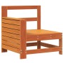 Gartensofa mit Armlehnen aus braunem Kiefernholz, 69 x 62 x 70,5 cm von , Outdoor-Sofas - Ref: Foro24-844885, Preis: 70,80 €,...