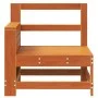 Sofá de jardín con reposabrazos madera pino marrón 69x62x70,5cm de , Sofás de exterior - Ref: Foro24-844885, Precio: 70,12 €,...