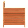 Gartensofa mit Armlehnen aus braunem Kiefernholz, 69 x 62 x 70,5 cm von , Outdoor-Sofas - Ref: Foro24-844885, Preis: 70,80 €,...