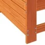 Gartensofa mit Armlehnen aus braunem Kiefernholz, 69 x 62 x 70,5 cm von , Outdoor-Sofas - Ref: Foro24-844885, Preis: 70,12 €,...