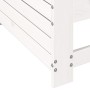 Gartensofa mit Armlehnen und Kissen aus massivem weißem Kiefernholz von , Outdoor-Sofas - Ref: Foro24-844921, Preis: 97,37 €,...