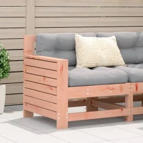 Douglas garden sofa with armrests and solid wood cushion by , Outdoor sofas - Ref: Foro24-844923, Price: 84,59 €, Discount: %