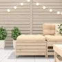 Gartenhocker aus massivem Kiefernholz 62x63,5x32 cm von , Outdoor-Sofas - Ref: Foro24-844898, Preis: 58,85 €, Rabatt: %
