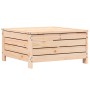 Gartenhocker aus massivem Kiefernholz 62x63,5x32 cm von , Outdoor-Sofas - Ref: Foro24-844898, Preis: 58,85 €, Rabatt: %