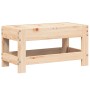 Taburete de jardín madera maciza de pino 62x30x32 cm de , Sofás de exterior - Ref: Foro24-844893, Precio: 33,69 €, Descuento: %