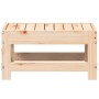 Taburete de jardín madera maciza de pino 62x30x32 cm de , Sofás de exterior - Ref: Foro24-844893, Precio: 33,69 €, Descuento: %
