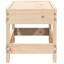 Taburete de jardín madera maciza de pino 62x30x32 cm de , Sofás de exterior - Ref: Foro24-844893, Precio: 33,69 €, Descuento: %