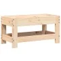 Taburete de jardín madera maciza de pino 62x30x32 cm de , Sofás de exterior - Ref: Foro24-844893, Precio: 32,46 €, Descuento: %