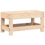 Taburete de jardín madera maciza de pino 62x30x32 cm de , Sofás de exterior - Ref: Foro24-844893, Precio: 33,69 €, Descuento: %