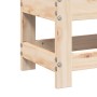 Taburete de jardín madera maciza de pino 62x30x32 cm de , Sofás de exterior - Ref: Foro24-844893, Precio: 33,69 €, Descuento: %