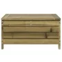Gartenhocker aus imprägniertem Kiefernholz 62x63,5x32 cm von , Outdoor-Sofas - Ref: Foro24-844902, Preis: 76,08 €, Rabatt: %