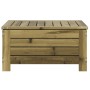 Gartenhocker aus imprägniertem Kiefernholz 62x63,5x32 cm von , Outdoor-Sofas - Ref: Foro24-844902, Preis: 76,87 €, Rabatt: %