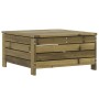 Gartenhocker aus imprägniertem Kiefernholz 62x63,5x32 cm von , Outdoor-Sofas - Ref: Foro24-844902, Preis: 76,87 €, Rabatt: %