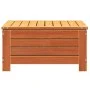 Taburete de jardín madera de pino marrón cera 62x63,5x32 cm de , Sofás de exterior - Ref: Foro24-844900, Precio: 69,10 €, Des...