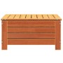 Taburete de jardín madera de pino marrón cera 62x63,5x32 cm de , Sofás de exterior - Ref: Foro24-844900, Precio: 69,97 €, Des...