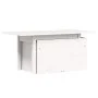 Mesa de jardín madera maciza de pino blanca 100x50x75 cm de , Mesas de jardín - Ref: Foro24-844909, Precio: 70,06 €, Descuent...