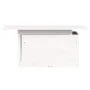 Gartentisch aus massivem weißem Kiefernholz 100x50x75 cm von , Gartentische - Ref: Foro24-844909, Preis: 70,07 €, Rabatt: %