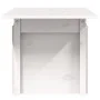 Gartentisch aus massivem weißem Kiefernholz 100x50x75 cm von , Gartentische - Ref: Foro24-844909, Preis: 70,07 €, Rabatt: %