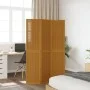 3-panel partition screen solid brown paulownia wood by , Room dividers - Ref: Foro24-358814, Price: 90,80 €, Discount: %