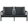 Garden furniture 5 pieces and dark gray aluminum cushions by vidaXL, Garden sets - Ref: Foro24-47817, Price: 1,00 €, Discount: %