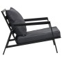 Muebles de jardín 5 pzas y cojines de aluminio gris oscuro de vidaXL, Conjuntos de jardín - Ref: Foro24-47817, Precio: 1,00 €