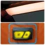 Familienzelt mit LED 9 Personen, schnell öffnend, grau-orange von , Zelte - Ref: Foro24-94312, Preis: 272,50 €, Rabatt: %