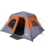 Familienzelt 6 Personen wasserdicht schnell öffnend grau von , Zelte - Ref: Foro24-94297, Preis: 148,26 €, Rabatt: %