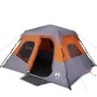 Tienda familiar 6 personas impermeable apertura rápida gris de , Tiendas de campaña - Ref: Foro24-94297, Precio: 145,97 €, De...