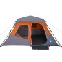 Familienzelt 6 Personen wasserdicht schnell öffnend grau von , Zelte - Ref: Foro24-94297, Preis: 148,26 €, Rabatt: %