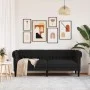 Chesterfield 3-seater black fabric sofa by , Sofas - Ref: Foro24-372558, Price: 319,04 €, Discount: %