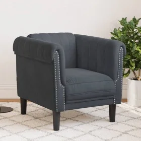 Dunkelgrauer Samtsessel von , Sofas - Ref: Foro24-372566, Preis: 174,82 €, Rabatt: %